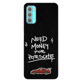 Picasee átlátszó szilikon tok az alábbi mobiltelefonokra Motorola Moto G60 - Dark Racer