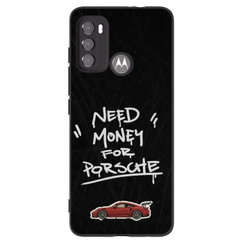 Picasee fekete szilikon tok az alábbi mobiltelefonokra Motorola Moto G60 - Dark Racer