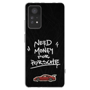 Picasee átlátszó szilikon tok az alábbi mobiltelefonokra Xiaomi Redmi Note 11 Pro 5G - Dark Racer