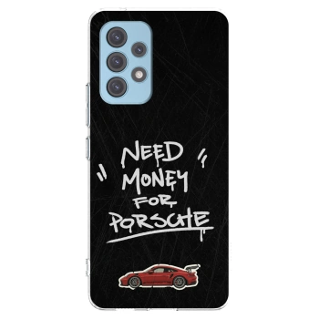 Picasee átlátszó szilikon tok az alábbi mobiltelefonokra Samsung Galaxy A53 5G A536 - Dark Racer