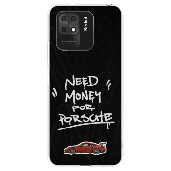 Picasee átlátszó szilikon tok az alábbi mobiltelefonokra Xiaomi Redmi 10C - Dark Racer