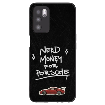 Picasee fekete szilikon tok az alábbi mobiltelefonokra OPPO A16s - Dark Racer
