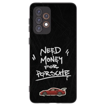 Picasee fekete szilikon tok az alábbi mobiltelefonokra Samsung Galaxy A33 5G A336 - Dark Racer