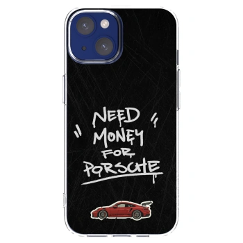 Picasee átlátszó szilikon tok az alábbi mobiltelefonokra Apple iPhone 14 - Dark Racer