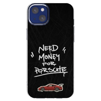 Picasee átlátszó szilikon tok az alábbi mobiltelefonokra Apple iPhone 14 Plus - Dark Racer