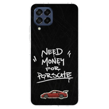 Picasee átlátszó szilikon tok az alábbi mobiltelefonokra Samsung Galaxy M53 5G - Dark Racer