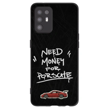 Picasee fekete szilikon tok az alábbi mobiltelefonokra OPPO A94 5G - Dark Racer