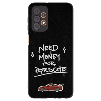 Picasee fekete szilikon tok az alábbi mobiltelefonokra Samsung Galaxy A23 A235F 4G - Dark Racer
