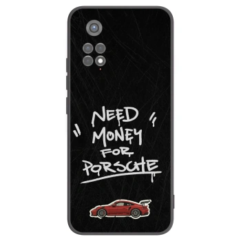 Picasee fekete szilikon tok az alábbi mobiltelefonokra Xiaomi Redmi Note 11S 5G - Dark Racer