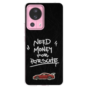 Picasee átlátszó szilikon tok az alábbi mobiltelefonokra Xiaomi 13 Lite - Dark Racer