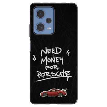 Picasee fekete szilikon tok az alábbi mobiltelefonokra Xiaomi Redmi Note 12 Pro 5G - Dark Racer