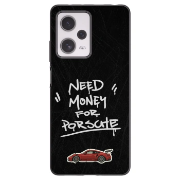 Picasee fekete szilikon tok az alábbi mobiltelefonokra Xiaomi Redmi Note 12 Pro+ 5G - Dark Racer
