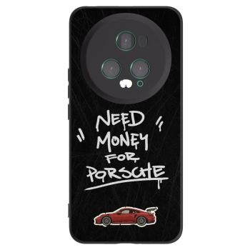 Picasee fekete szilikon tok az alábbi mobiltelefonokra Honor Magic5 Pro - Dark Racer