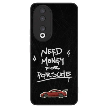 Szilikon tok erre a típusra Honor 90 5G - Dark Racer