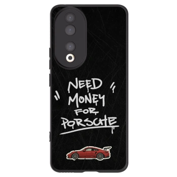 Picasee fekete szilikon tok az alábbi mobiltelefonokra Honor 90 5G - Dark Racer