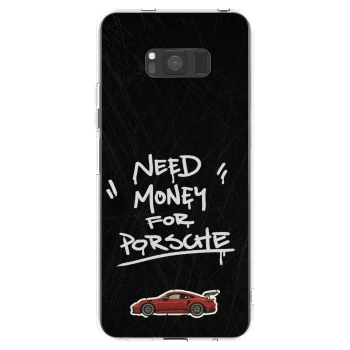 Picasee átlátszó szilikon tok az alábbi mobiltelefonokra Samsung Galaxy S8 G950F - Dark Racer