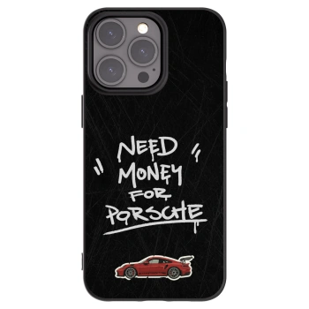 Picasee fekete szilikon tok az alábbi mobiltelefonokra Apple iPhone 15 Pro Max - Dark Racer