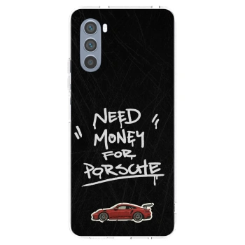 Picasee átlátszó szilikon tok az alábbi mobiltelefonokra Motorola Moto G62 - Dark Racer
