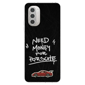 Picasee átlátszó szilikon tok az alábbi mobiltelefonokra Motorola Moto G51 - Dark Racer