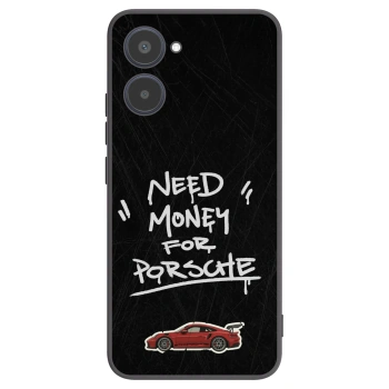 Picasee fekete szilikon tok az alábbi mobiltelefonokra Realme 10 4G - Dark Racer