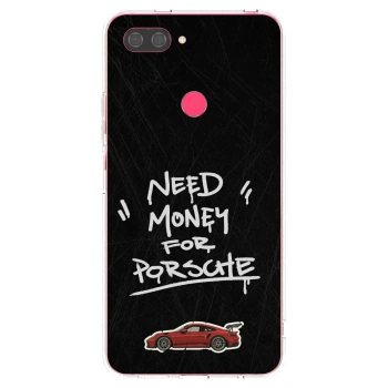 Picasee átlátszó szilikon tok az alábbi mobiltelefonokra Xiaomi Mi 8 Lite - Dark Racer