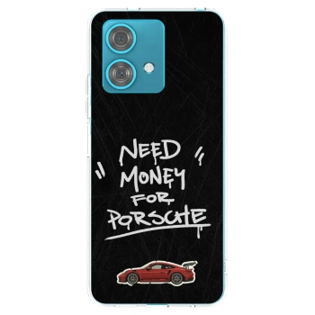 Picasee átlátszó szilikon tok az alábbi mobiltelefonokra Motorola Edge 40 Neo - Dark Racer