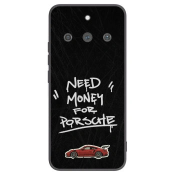Picasee fekete szilikon tok az alábbi mobiltelefonokra Realme 11 Pro+ - Dark Racer