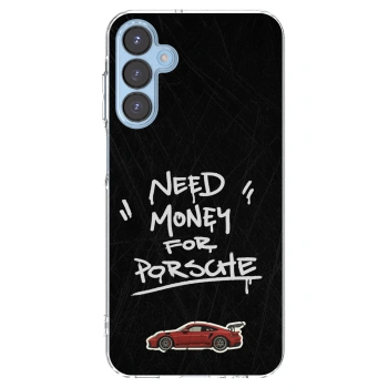Picasee átlátszó szilikon tok az alábbi mobiltelefonokra Samsung Galaxy A15 A156B 5G - Dark Racer