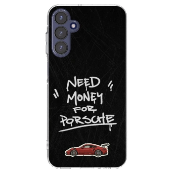 Picasee átlátszó szilikon tok az alábbi mobiltelefonokra Samsung Galaxy A15 A155F 4G - Dark Racer
