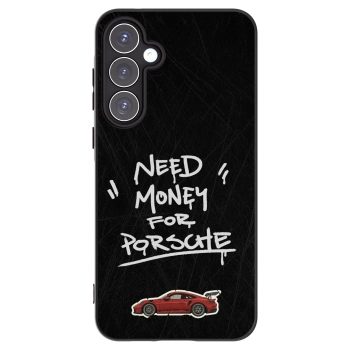 Picasee fekete szilikon tok az alábbi mobiltelefonokra Samsung Galaxy A55 5G A556B - Dark Racer
