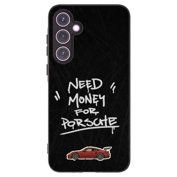Picasee fekete szilikon tok az alábbi mobiltelefonokra Samsung Galaxy A35 5G A356B - Dark Racer