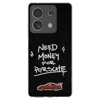 Picasee átlátszó szilikon tok az alábbi mobiltelefonokra Xiaomi Redmi Note 13 4G - Dark Racer