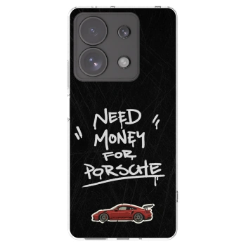 Picasee átlátszó szilikon tok az alábbi mobiltelefonokra Xiaomi Redmi Note 13 Pro 4G - Dark Racer