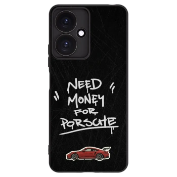 Picasee fekete szilikon tok az alábbi mobiltelefonokra Xiaomi Redmi 13C 5G - Dark Racer