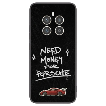 Picasee fekete szilikon tok az alábbi mobiltelefonokra Realme 12 Pro 5G - Dark Racer