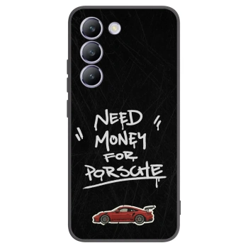 Picasee fekete szilikon tok az alábbi mobiltelefonokra Vivo V40 SE 5G - Dark Racer