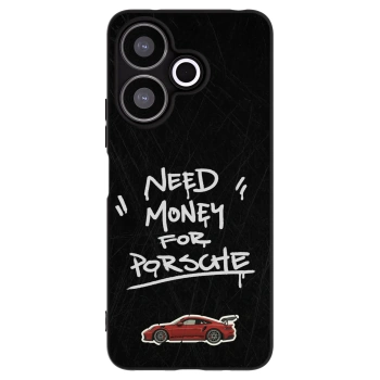 Picasee fekete szilikon tok az alábbi mobiltelefonokra Xiaomi Redmi 13 4G - Dark Racer