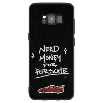 Picasee fekete szilikon tok az alábbi mobiltelefonokra Samsung Galaxy S8 G950F - Dark Racer