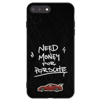 Picasee fekete szilikon tok az alábbi mobiltelefonokra Apple iPhone 8 Plus - Dark Racer