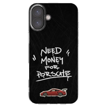 Picasee átlátszó szilikon tok az alábbi mobiltelefonokra Apple iPhone 16 Plus - Dark Racer