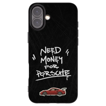 Picasee fekete szilikon tok az alábbi mobiltelefonokra Apple iPhone 16 Plus - Dark Racer