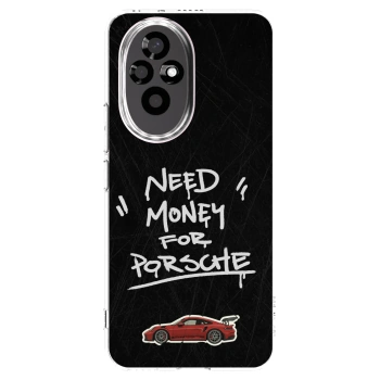 Picasee átlátszó szilikon tok az alábbi mobiltelefonokra Honor 200 Pro 5G - Dark Racer
