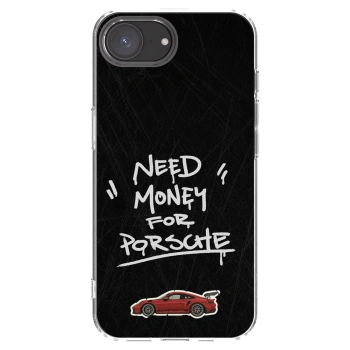 Picasee átlátszó szilikon tok az alábbi mobiltelefonokra Apple iPhone 16e - Dark Racer