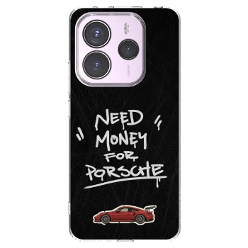 Picasee átlátszó szilikon tok az alábbi mobiltelefonokra Xiaomi Redmi Note 14 5G - Dark Racer