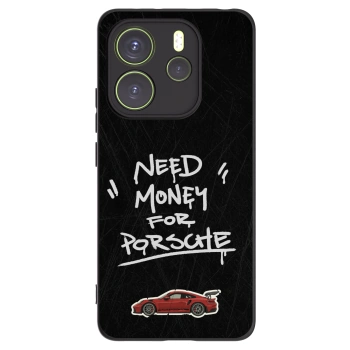 Picasee fekete szilikon tok az alábbi mobiltelefonokra Xiaomi Redmi Note 14 4G - Dark Racer