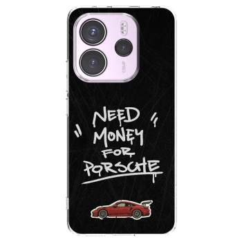 Picasee átlátszó szilikon tok az alábbi mobiltelefonokra Xiaomi Redmi Note 14 4G - Dark Racer