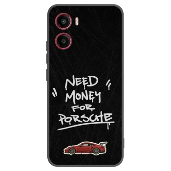 Picasee fekete szilikon tok az alábbi mobiltelefonokra Motorola Moto G05 - Dark Racer