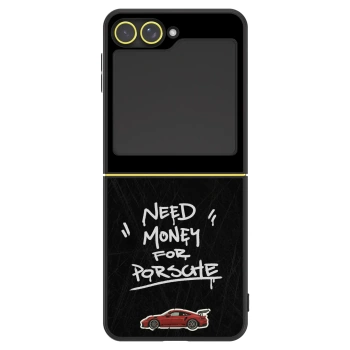 Szilikon tok erre a típusra Samsung Galaxy Z Flip5 5G - Dark Racer