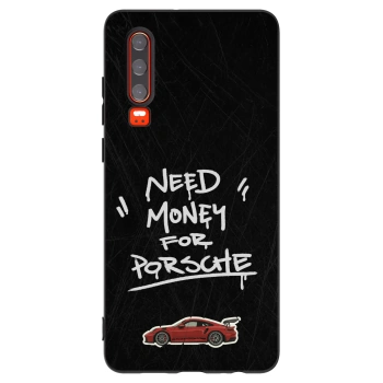 Picasee fekete szilikon tok az alábbi mobiltelefonokra Huawei P30 - Dark Racer