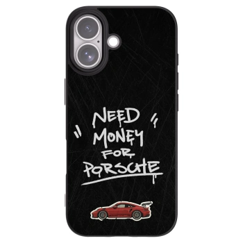 Picasee fekete szilikon tok az alábbi mobiltelefonokra Apple iPhone 17 - Dark Racer